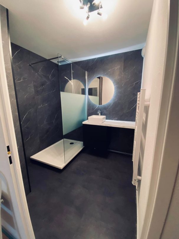 création de salle de bain